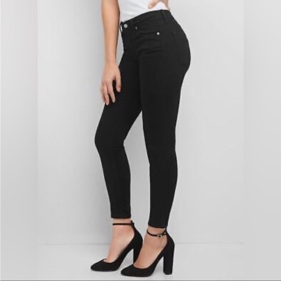 NWT! Gap 1969 EverBlack True Skinny Sculpt Jeans with Lycra Tech Multiple Size🩵 - Picture 1 of 6